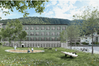 Le projet de nouveau bâtiment scolaire de Grône